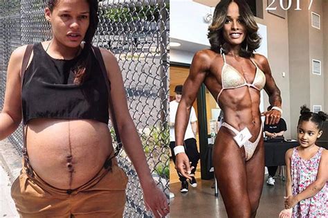 Hot Mum Loses Weight And Gains Six Pack After Giving Birth This Is