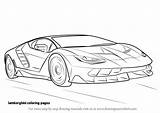Lamborghini Pagani Centenario sketch template