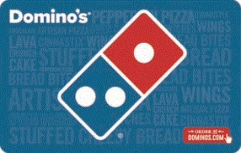 dominos  gift card