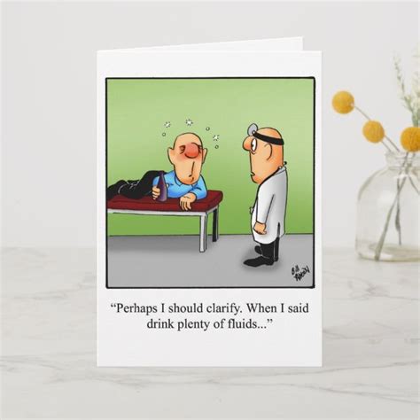 Funny Get Well Humor Greeting Card With Images Humor