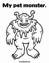 Monster Coloring Pages Troll Trolls Sheets Uncle Color Baby Scary Gila Print Preschoolers Outline Branch Printable Template Getcolorings Cute Getdrawings sketch template