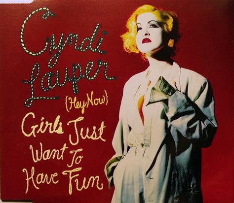 Hey Now Girls Just Want To Have Fun De Cyndi Lauper 1994 Cd Epic