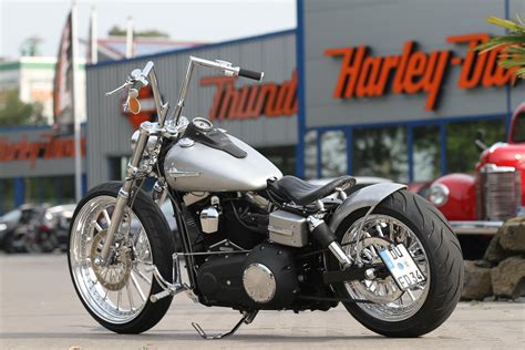 Thunderbike Silver Shadow • H D Street Bob Fxdb Custom Motorcycle