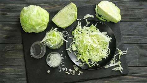 cooking chopped  wedged cabbage