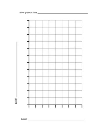 bar graph template   printable