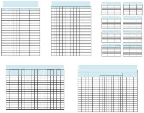 special editor  data collection sheets template packet rti iep