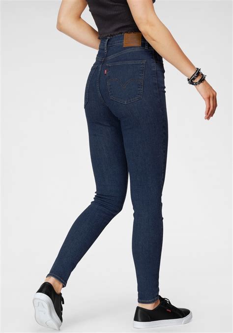 Levi S® Skinny Fit Jeans Mile High Super Skinny High Waist Für Damen