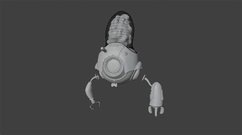 mech robobrain  cgtrader