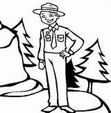 Ranger Clipart Park Warden Game Cliparts Clip Forest Rangers Library Clipground sketch template