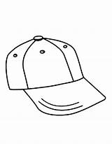 Cap Hat Baseball Colouring Drawing Draw Outline Coloring Line Caps Sun Drawings Kid Clipart Kids Clip Pages Getdrawings Clipartmag Face sketch template