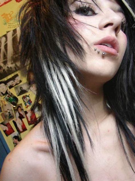emolutions long emo hairstyle for girls