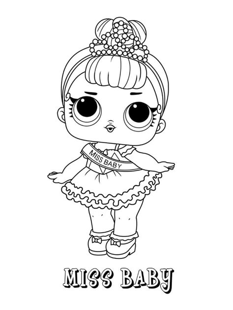 lol surprise dolls coloring page series   baby coloring pages