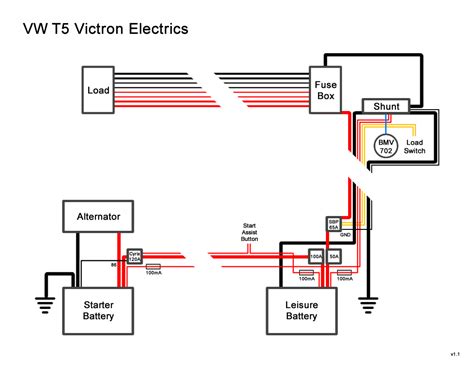 victron shunt wiring diagram
