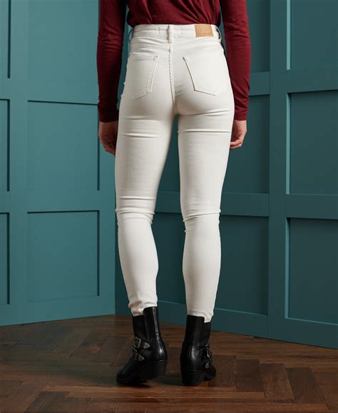 Superdry Skinny Jeans Met Hoge Taille Jeans Voor Dames