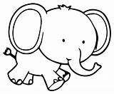Coloring Elephants Pages Kids Children Color Print Printable Animals Adult Justcolor Fans Group sketch template