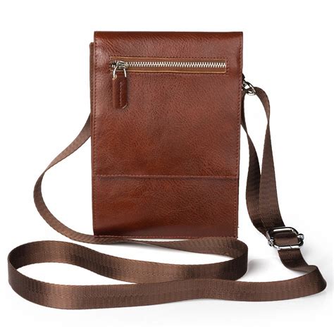 small shoulder bag crossbody bag  adjustable strap pu leather multi zipper pocket wallet