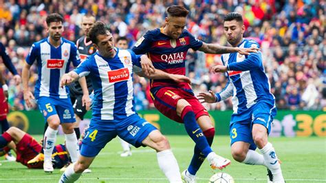 barcelona  espanyol  la liga team news lineups goals  stream  updates barca
