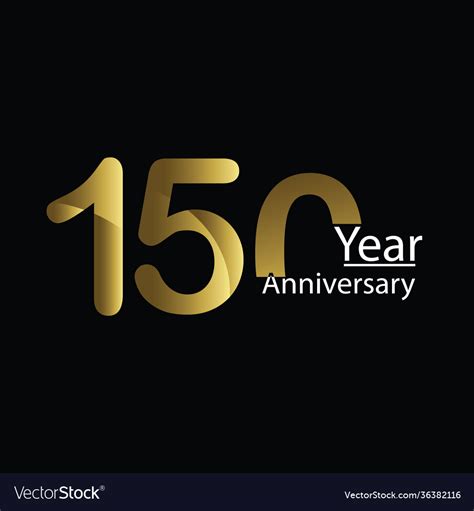 year anniversary celebration design template vector image