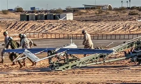 rq  shadow drone plane launch recovery aiirsource