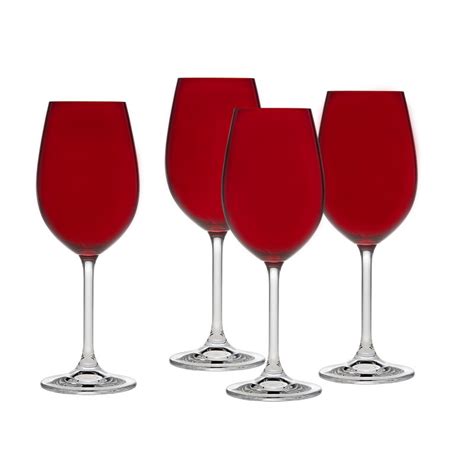Godinger Silver Art Co Meridian 12 Oz Red Wine Glass