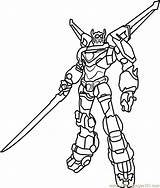 Voltron Coloring Pages Defender Legendary Printable Color Cartoon Coloringpages101 Keith sketch template