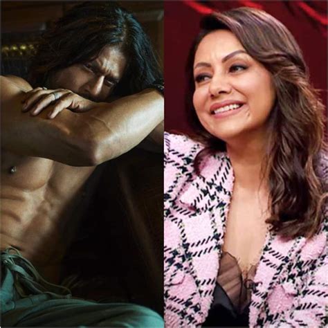 Pathaan Gauri Khans Hilarious Comment On Shah Rukh Khans Shirtless