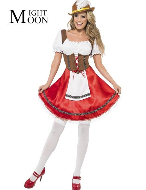Moonight German Beer Girl Oktoberfest Costume Women