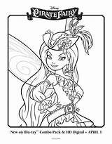 Coloring Pages Fairy Pirate Pixie Silvermist Babysitting Tinkerbell Disney Fairies Hollow Ray Color Pop Cooloring Getcolorings Getdrawings April Printable Print sketch template