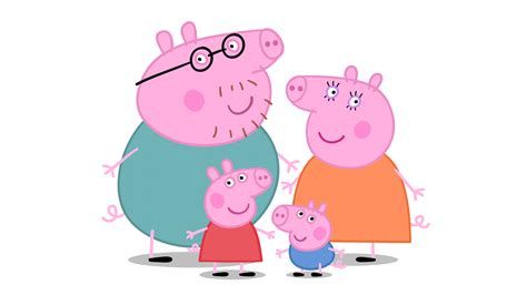 peppa pig family wallpapers wallpaper cave