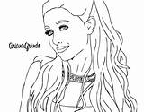 Ariana Grande Coloring Necklace Coloringcrew Pages Book Registered Colored User Getdrawings sketch template