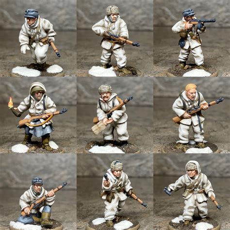 mm finnish ww miniatures painted etsy