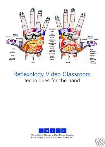 reflexology massage spa dvd learn techniques   hands spa