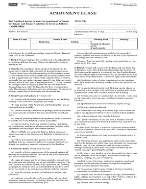 sample residential lease agreement  york  document template