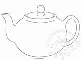Teapot Coloring Pages Kids Reddit Email Twitter sketch template