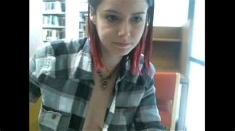 horny girl masturbate in public library xvideos