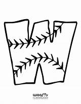 Baseball Alphabet Letter Letters Printable Softball Jr Crafts Activities Kids Woo Letras Clipart Fonts Béisbol Printables Clipartmag Gif sketch template