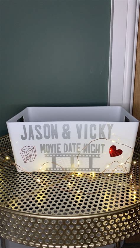 Couples Movie Date Night Box Etsy