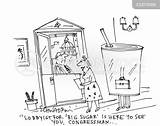 Sugar Lobby Cartoon Cartoons Comics Funny Food Cartoonstock Political Dislike sketch template