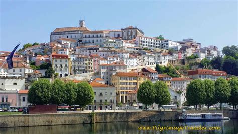 coimbra portugal  medieval city   hill