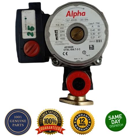 alpha boiler pump cdc cdx cdc cdx cdc  heating catering parts