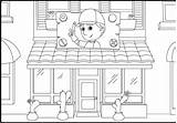 Coloring Handy Manny Pages Disney sketch template