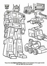 Transformers Bumblebee Rescue Sample 1984 Marvel Coloring Books Book sketch template