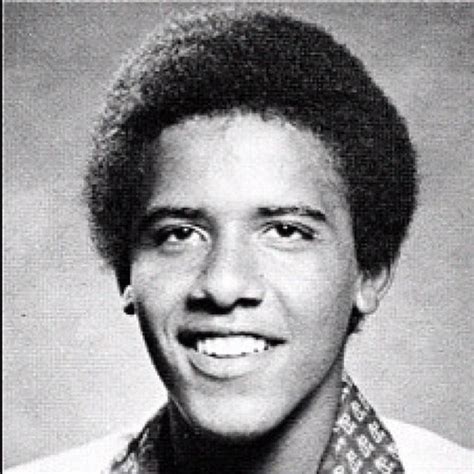 Barack Obama Posing For His 1976 Senior Portrait Celebrit Flickr