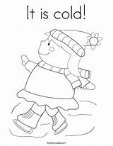 Coloring Cold Skate Winter Worksheet Pages January Sheet Colouring Fun Ice Girl She He Skating Print Noodle Daisies Try Corduroy sketch template