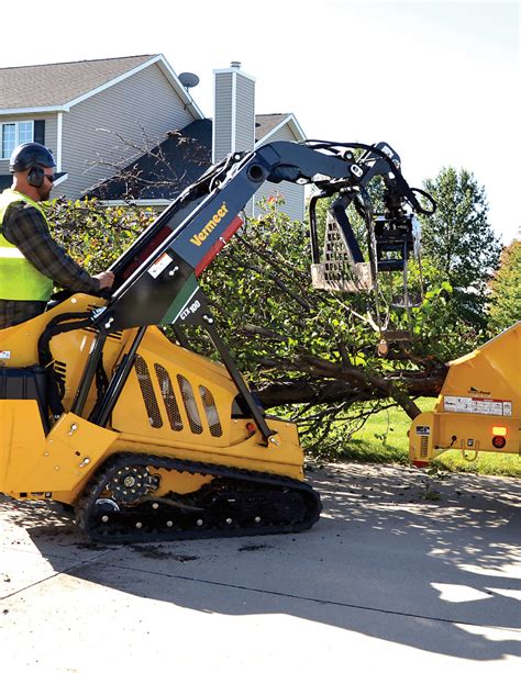 practices  compact loaders mini skid steers tree care industry magazine