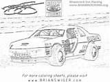 Coloring Pages Dirt Race Car Track sketch template