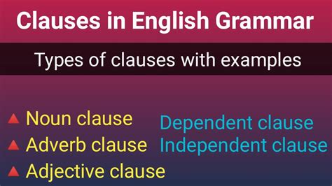 clause  english grammar independent main clause scoring target