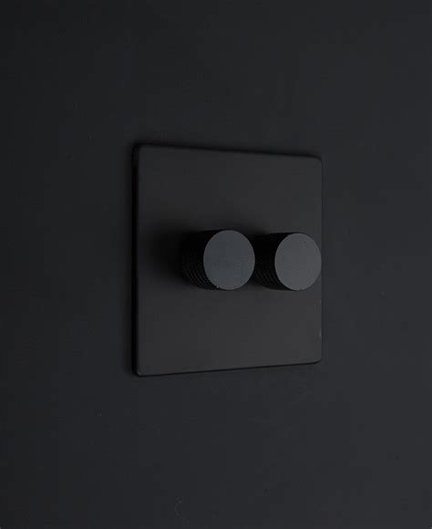 black double dimmer switch dimmer switch dimmer simple lighting