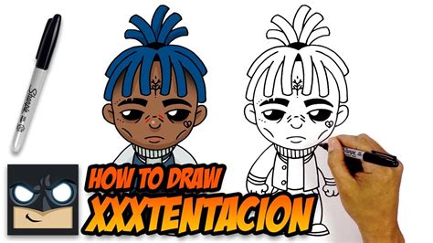 How To Draw Xxxtentacion Step By Step Tutorial Youtube