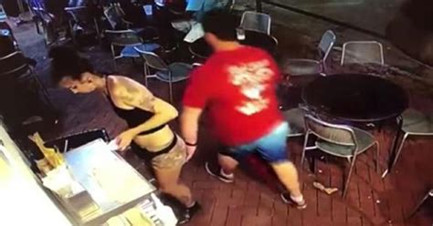 customer grabs 21 year old waitress behind 2 seconds